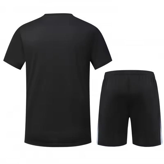 Ensemble Short T-Shirt Noir et Blanc
